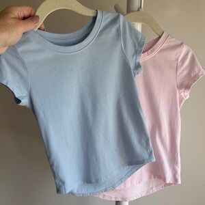 Bundle of 2 Cat & Jack Short Sleeve T-Shirts 3T